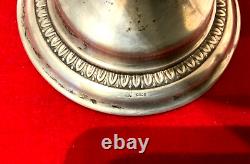 Great Cup or Ancient Chalice in Empire Style with a Solid Silver Coat of Arms