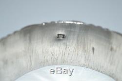 Great Old Silver Cuff Bracelet Punch North Africa Jewel 139.4 G