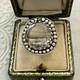 Huge Hand-cut Topaz, Solid Silver, Large Antique Designer Ring