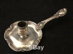 Hand Candlestick Old Sterling Silver With Candlestick Antique Bead