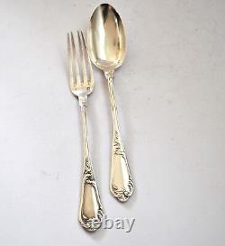 Henri SOUFFLOT, Antique Rocaille Silver Cover in SOLID SILVER Minerve monogrammed JC