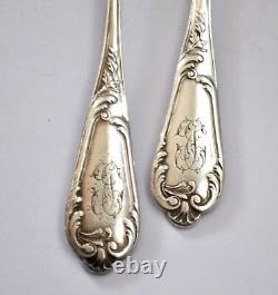 Henri SOUFFLOT, Antique Rocaille Silver Cover in SOLID SILVER Minerve monogrammed JC
