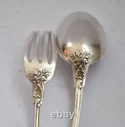 Henri SOUFFLOT, Antique Rocaille Silver Cover in SOLID SILVER Minerve monogrammed JC