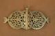 Important Old Gold-plated Silver Belt Buckle Minerve 19th Century