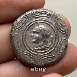 Immaculate Ancient Greek Roman Solid Silver Piece