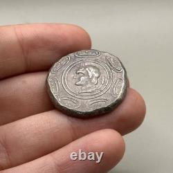 Immaculate Ancient Greek Roman Solid Silver Piece