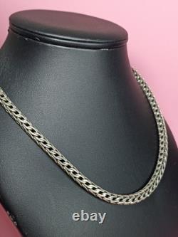 Important old chain in solid silver