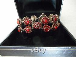 In Old Bracelet Regional Garnets Silver On De Boheme