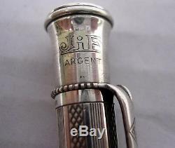 Jif Mine Door Pen In Sterling Silver Old Collection 1930