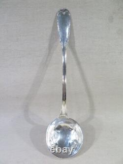 Labady Old Large Solid Silver Ladle Model with Old Man Control