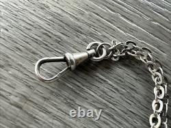 Large Antique Silver Necklace Length 2040 mm