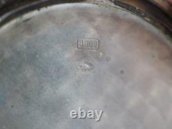 Large Antique Silver Pocket Watch Havila