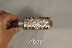 Large Bracelet Berbere Ancient Silver Massive Antique Solid Silver Ethnic 94gr