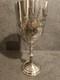 Large Solid Silver Chalice London Antique 19th Century