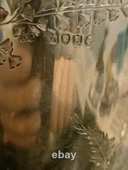 Large Solid Silver Chalice LONDON Antique 19th Century