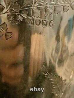 Large Solid Silver Chalice LONDON Antique 19th Century
