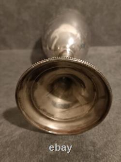 Large Solid Silver Chalice LONDON Antique 19th Century
