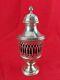 Large Solid Silver Sugar Shaker From The 19th Century Minerve Antique, Height 17.5 Cm