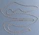 Large Long Necklace Chain, Solid Silver Antique Jewelry, Silver Chain 142