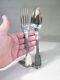 Laurent Labbe Antique Silver Plated Tableware Model Fillet Minerva Cutlery Set