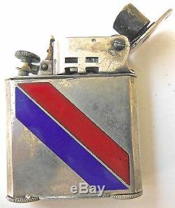 Lighter Petrol Former Abdulla And Silver Lacquer China Rare