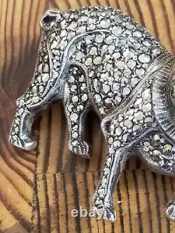 Little Antique Spindle Silver Bouledogue Sterling