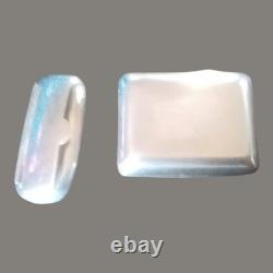 Lot 2 antique pill boxes in 925 sterling silver