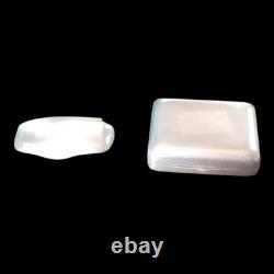 Lot 2 antique pill boxes in 925 sterling silver