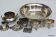 Lot Of Ancient Objects In Solid Silver Punch Minerve Head 580 G