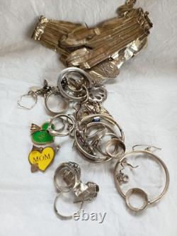 Lot of Antique Jewelry / Broken / To Restore / Melt Down Or Salvage. 74.91 Grams