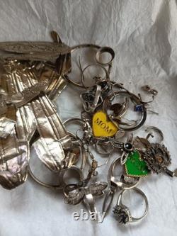 Lot of Antique Jewelry / Broken / To Restore / Melt Down Or Salvage. 74.91 Grams