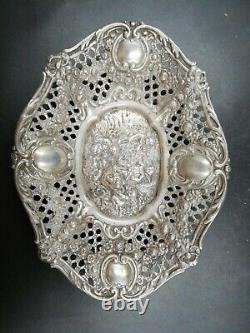 Magnific Ancien Plat Scissored Silver Display Massif Manufacture German