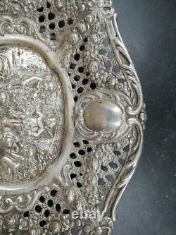 Magnific Ancien Plat Scissored Silver Display Massif Manufacture German