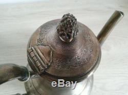 Magnificent Old Verseuse The Cafe Silver Goldsmith Odiot Monogram