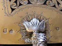 Magnificent and Ancient, Solid Silver Fish Slice with Dolphin Decoration