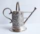 Miniature Silver Watering Can Antique Silver Angel Putti