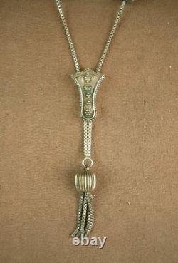 Muslim Chain Of Prayer Old Tesbih In Massive Silver