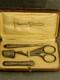 Necessary Sewing Kit In Solid Silver With Antique Case