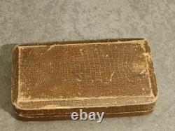 Necessary Sewing Kit in Solid Silver with Antique Case