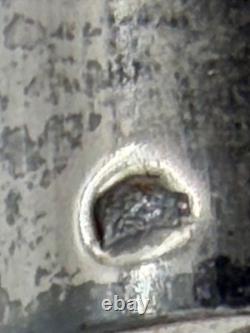 Necessary writing set ancient sterling silver 800 hallmarks ARO box 19th century