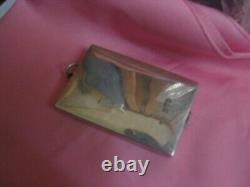 OLD DOUBLE SILVER PICTURE FRAME ENGLISH LONDON SILVERSMITH COHEN and SOLOMAN