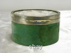 Old Arent Box, Solid Galuchat, Fixed Diorama Under Glass, Case