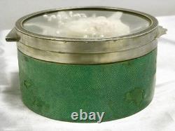 Old Arent Box, Solid Galuchat, Fixed Diorama Under Glass, Case