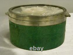 Old Arent Box, Solid Galuchat, Fixed Diorama Under Glass, Case