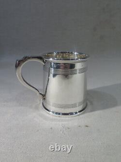 Old Beautiful Solid Silver English Hallmarked Goblet