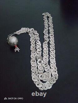 Old Berber Silver Soutoir from North Africa, Algeria