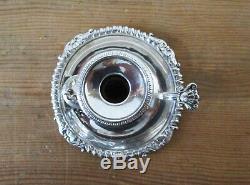 Old Candle In Hand Full English Silver 1812 Georgian Era