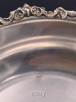 Old Cut Small Flat Solid Silver Vintage Silver Cup 194 G