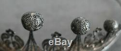 Old Diadem Tiara Crown Sterling Silver Filigree Berbere Tunisia Goldsmith