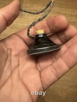 Old Enamel Solid Silver Service Bell